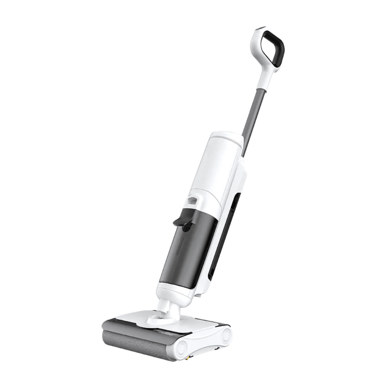 Dry-Wet Vacuum Cleaner with Self-Cleaning, LED Display, Dual Roller Brushes, Automatic Dirt Detection