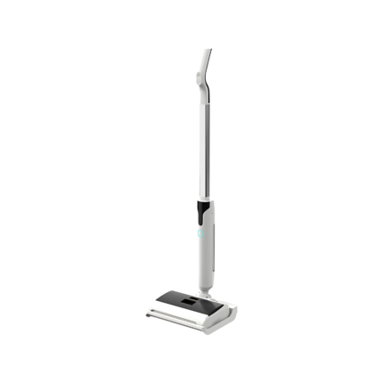 The handheld wireless wet and dry floor cleaner features self-cleaning functionality, suitable for both cars and homes