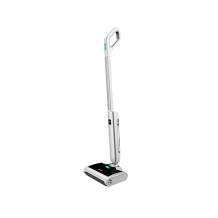 Multi-Function Electric Floor Scrubber with Automatic Spraying, Solid-Liquid Separation, and Tilted Body Design, 25W Rechargeable Cleaning Machine