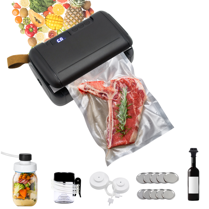 Portable High Quality Automatic Mini USB Rechargeable Handheld Mason Jar Vacuum Food Sealer for Food Preservation