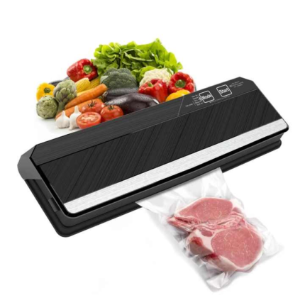 Electric Vacuum Food Sealer Automatic Household and RV Preservation Machine Dry Wet Food Vacuum Sealer