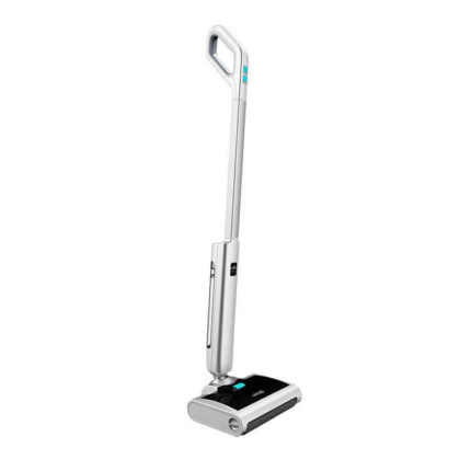portable cordless three-in-one battery-powered electric mop and handheld vacuum cleaner with wet and dry functions as well as water filtration functions