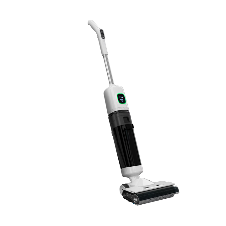 Cordless floor cleaner and hard floor mop: The cordless wet and dry vacuum cleaner enables one-step cleaning