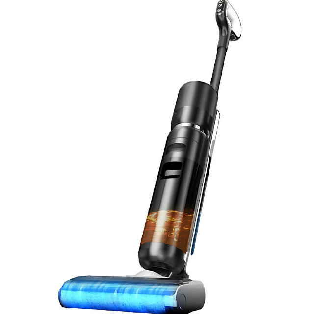 Lightweight Bagless Smart Upright Vacuum Cleaner 200W Cordless Handheld for Home Kitchen Hard Floor