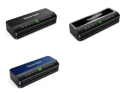 Vacuum Sealer, 120W, Roll Storage, Temp Control