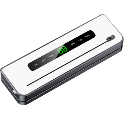 Vacuum Sealer, 120W, Bag Cutter, 65kPa Suction