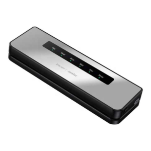 Compact automatic vacuum food sealer