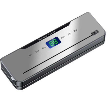 Vacuum Sealer, 120W, 65kPa, Touch Screen, Bag Cutter