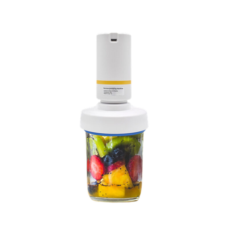 Mason Jar Vacuum Sealer, 60kPa Suction, 1200mAh