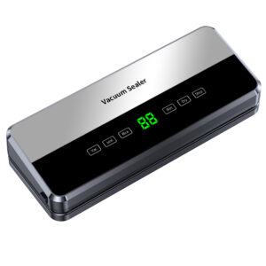compact vacuum sealer with roll storage