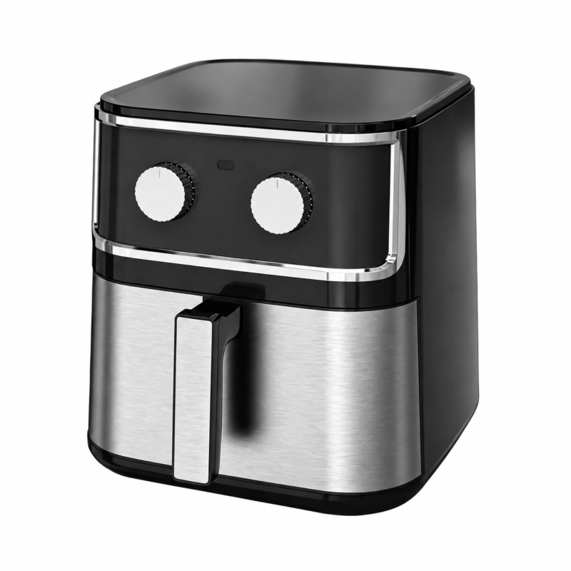 Air Fryer, 8L, 1500W, Non-Stick Pot, 80-200°C