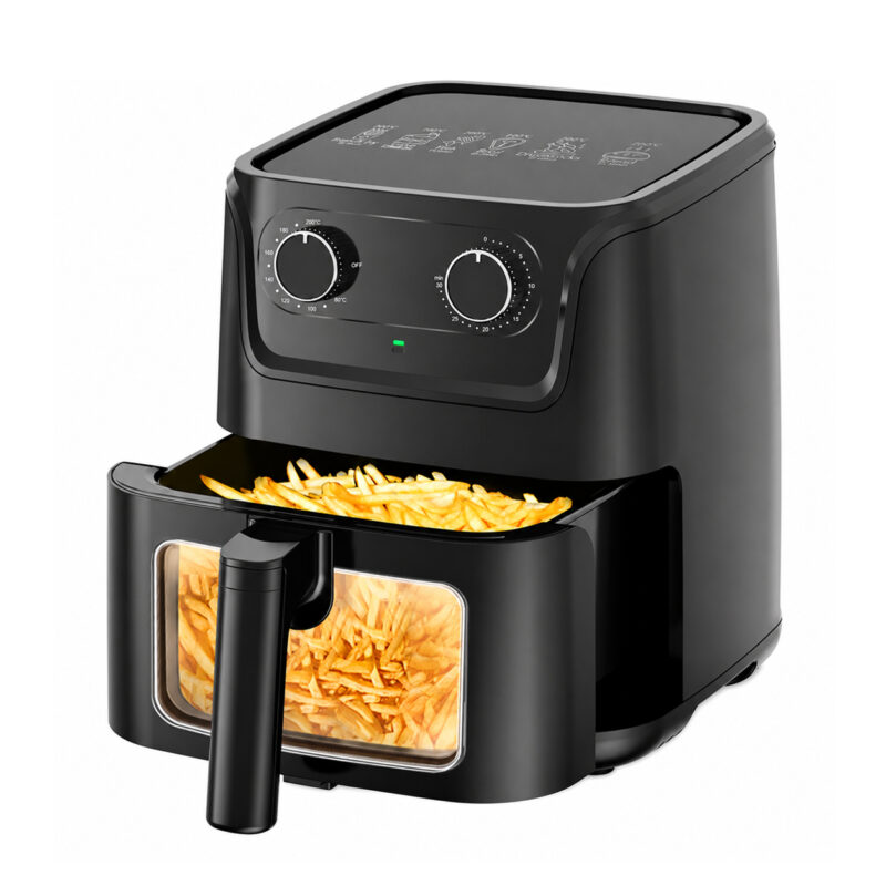 Air Fryer, 6L, 1300W, Mechanical, Viewing Window