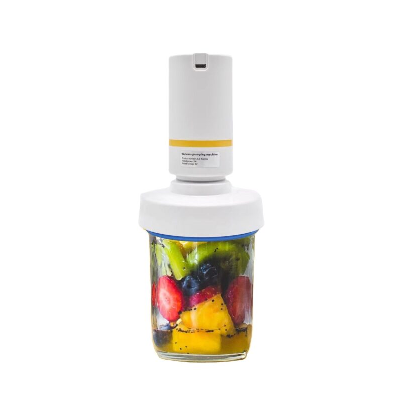 Handheld Vacuum Sealer, 60 kPa, 1200mAh, Mason Jar