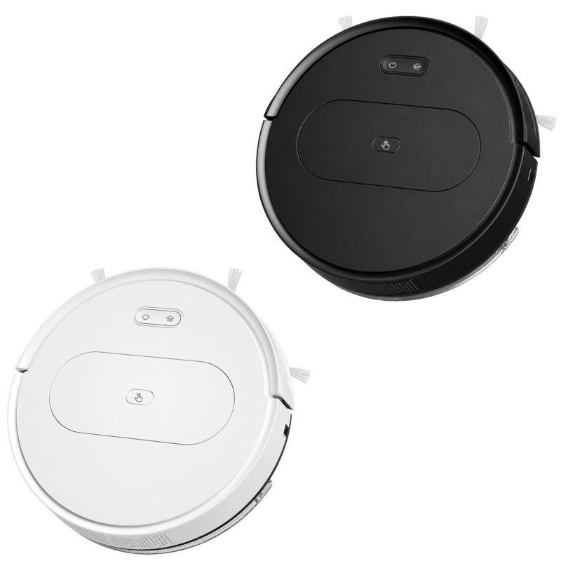 Smart 3-in-1 Robot Vacuum Cleaner with Auto Recharge HEPA Filter Dry Wet Cleaning for Hard Floors and Pet Hair