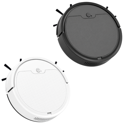 Household Smart Gyroscope Navigation Robot Vacuum Cleaner with Battery Powered Wet Dry Cleaning Sweeping Vacuuming and Mopping for Home and Hotel Use