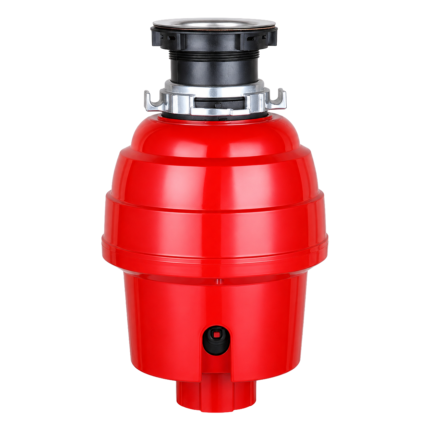 460W Electric Kitchen Food Waste Disposer with DC Motor Two-Stage Grinding System Noise Reduction and Stainless Steel Components for Household Sink