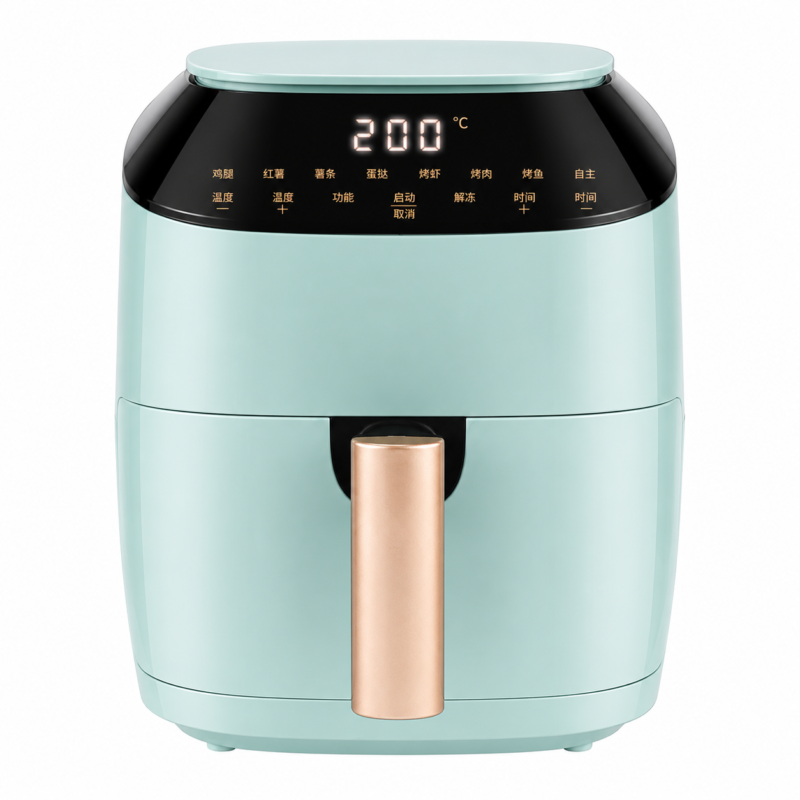 4.5L Large Capacity Smart Multifunction Air Fryer Oven with Oil-Free Cooking for Home Kitchen