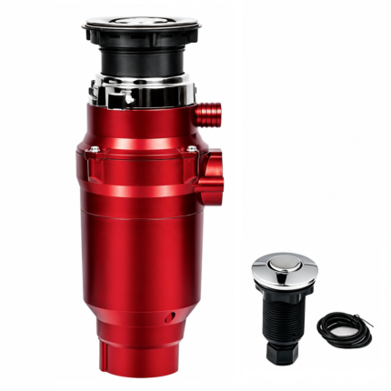 1/2HP 3200RPM Household Kitchen Food Waste Disposer Compact Sink Garbage Disposal Grinder for Food Waste